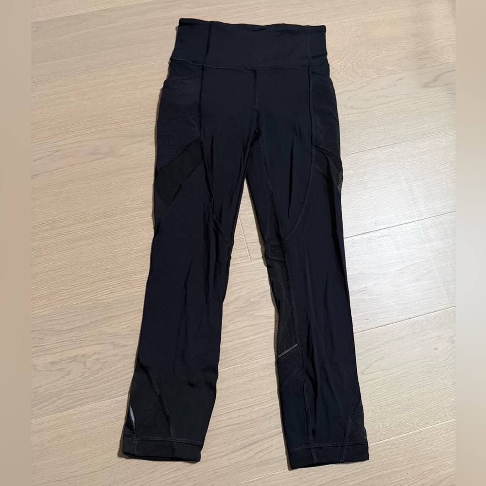 Women's Black High-Waisted Pants with side pockets